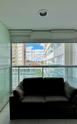 Apartamento à venda com 34m², 1 quarto e 1 vaga Apartamento à venda com 34m², 1 quarto e 1 vagaSacada