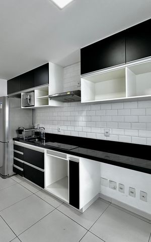 Apartamento à venda com 34m², 1 quarto e 1 vaga Apartamento à venda com 34m², 1 quarto e 1 vagaCozinha