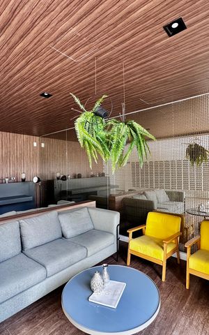Apartamento à venda com 34m², 1 quarto e 1 vaga Apartamento à venda com 34m², 1 quarto e 1 vagaHall Social Bloco