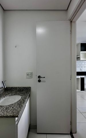 Apartamento à venda com 34m², 1 quarto e 1 vaga Apartamento à venda com 34m², 1 quarto e 1 vagaBanheiro