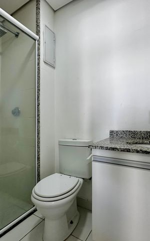 Apartamento à venda com 34m², 1 quarto e 1 vaga Apartamento à venda com 34m², 1 quarto e 1 vagaBanheiro