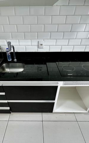 Apartamento à venda com 34m², 1 quarto e 1 vaga Apartamento à venda com 34m², 1 quarto e 1 vagaCozinha