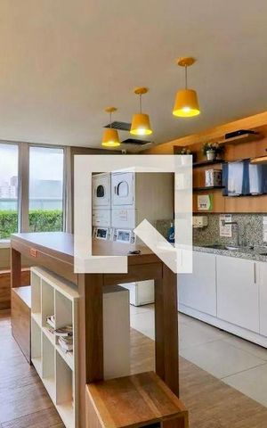 Apartamento à venda com 34m², 1 quarto e 1 vaga Apartamento à venda com 34m², 1 quarto e 1 vagaLavanderia
