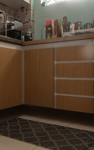 Apartamento para alugar com 64m², 2 quartos e 2 vagasCozinha