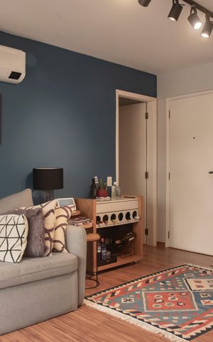 Apartamento para alugar com 64m², 2 quartos e 2 vagasSala