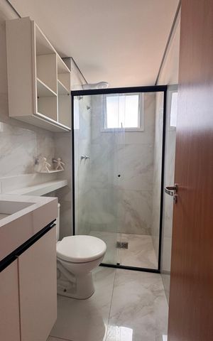 Apartamento à venda com 45m², 2 quartos e 1 vaga Apartamento à venda com 45m², 2 quartos e 1 vagaBanheiro
