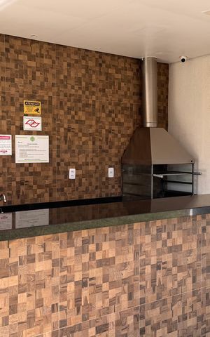 Apartamento à venda com 45m², 2 quartos e 1 vaga Apartamento à venda com 45m², 2 quartos e 1 vagaÁrea comum - Churrasqueira