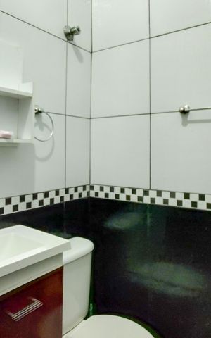 Casa para alugar com 95m², 1 quarto e 2 vagas Casa para alugar com 95m², 1 quarto e 2 vagasBanheiro