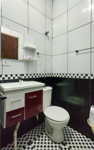 Casa para alugar com 95m², 1 quarto e 2 vagas Casa para alugar com 95m², 1 quarto e 2 vagasBanheiro