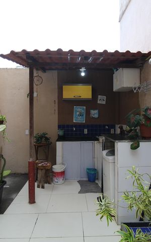 Casa de condomínio à venda com 135m², 3 quartos e 2 vagasÁrea de serviço