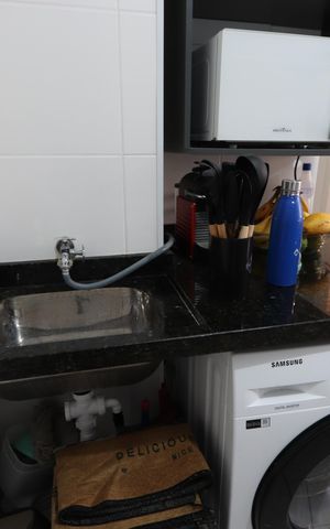 Apartamento à venda com 34m², 2 quartos e sem vagaCozinha - Lavanderia