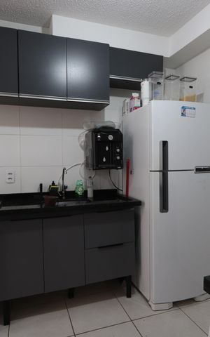 Apartamento à venda com 34m², 2 quartos e sem vagaCozinha