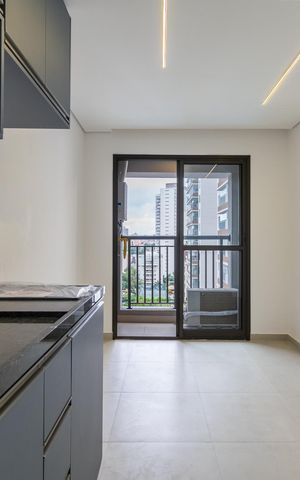 Apartamento à venda com 28m², 1 quarto e sem vaga Apartamento à venda com 28m², 1 quarto e sem vagaSala/Cozinha