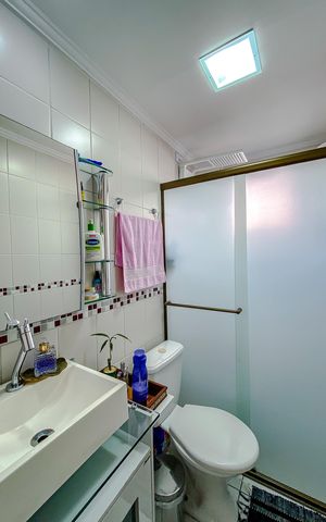 Apartamento à venda com 52m², 2 quartos e 1 vagaBanheiro