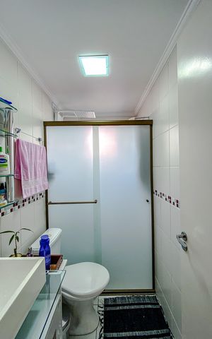 Apartamento à venda com 52m², 2 quartos e 1 vagaBanheiro