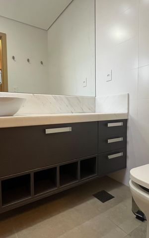 Apartamento para alugar com 65m², 1 quarto e 1 vagaBanheiro da Suíte