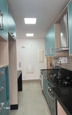 Apartamento para alugar com 65m², 1 quarto e 1 vagaCozinha