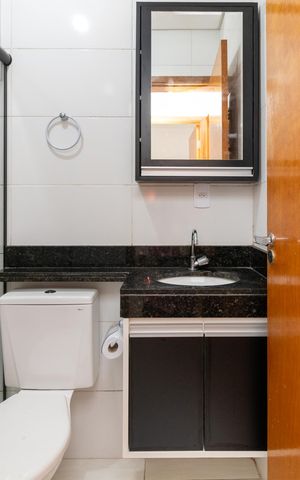Apartamento para alugar com 45m², 2 quartos e sem vagaBanheiro