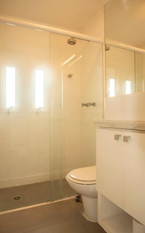 Apartamento para alugar com 50m², 1 quarto e 1 vagaBanheiro da Suíte