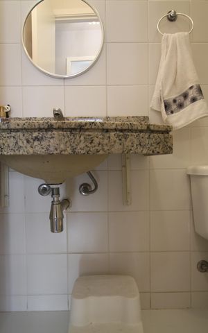 Apartamento para alugar com 127m², 4 quartos e 2 vagasBanheiro Social