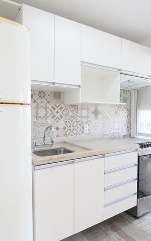 Apartamento à venda com 60m², 1 quarto e 1 vagaCozinha 