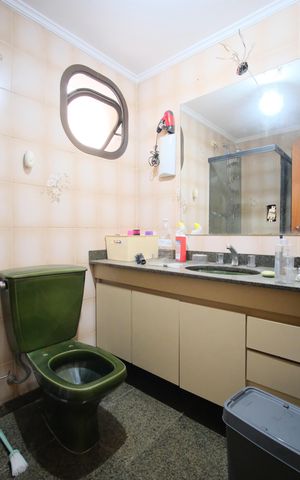 Apartamento para alugar com 110m², 4 quartos e 2 vagasBanheiro Social