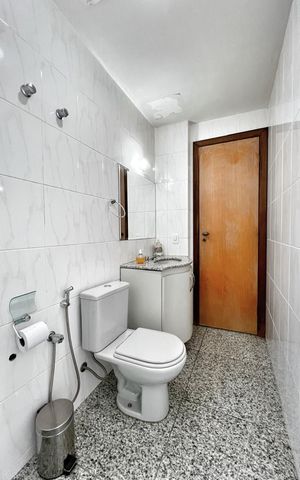 Apartamento à venda com 142m², 4 quartos e 3 vagasBanheiro