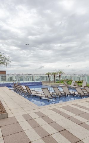Studio à venda com 36m², 1 quarto e 1 vaga Studio à venda com 36m², 1 quarto e 1 vagaÁrea comum - Piscina
