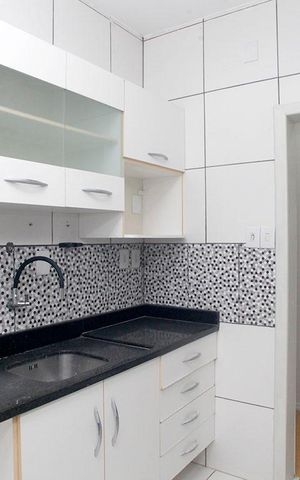 Apartamento à venda com 64m², 2 quartos e sem vagaCozinha