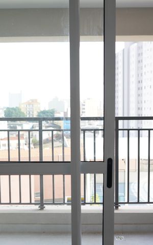Studio à venda com 30m², 1 quarto e sem vagaVaranda