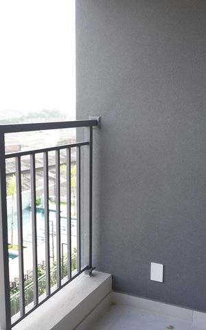 Studio à venda com 30m², 1 quarto e sem vagaVaranda