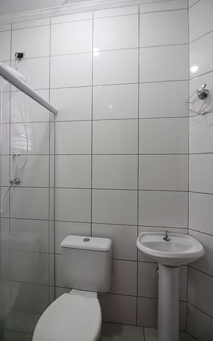 Casa para alugar com 100m², 2 quartos e 1 vagaQuarto 2 - Suíte Banheiro