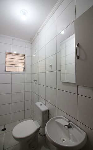 Casa para alugar com 100m², 2 quartos e 1 vagaBanheiro Social