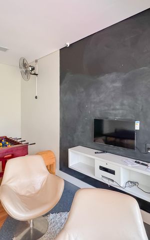 Studio para alugar com 32m², 1 quarto e 1 vaga Studio para alugar com 32m², 1 quarto e 1 vagaÁrea comum -Salão de jogos