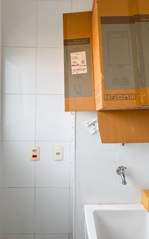 Studio para alugar com 32m², 1 quarto e 1 vaga Studio para alugar com 32m², 1 quarto e 1 vagaÁrea de Serviço