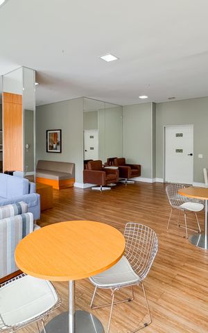 Studio para alugar com 32m², 1 quarto e 1 vaga Studio para alugar com 32m², 1 quarto e 1 vagaÁrea comum - Salão de festas