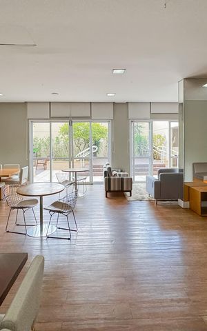 Studio para alugar com 32m², 1 quarto e 1 vaga Studio para alugar com 32m², 1 quarto e 1 vagaSalão de Festas