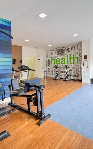 Studio para alugar com 32m², 1 quarto e 1 vaga Studio para alugar com 32m², 1 quarto e 1 vagaAcademia