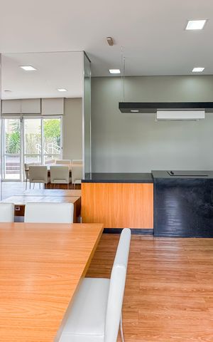Studio para alugar com 32m², 1 quarto e 1 vaga Studio para alugar com 32m², 1 quarto e 1 vagaÁrea comum - Salão de festas