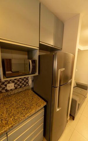 Studio à venda com 42m², 1 quarto e 1 vaga Studio à venda com 42m², 1 quarto e 1 vagaCozinha