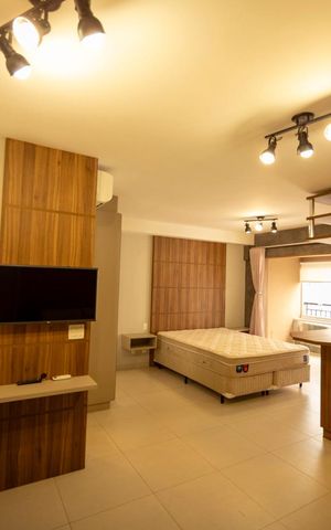 Studio à venda com 42m², 1 quarto e 1 vaga Studio à venda com 42m², 1 quarto e 1 vagaStudio