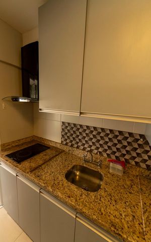 Studio à venda com 42m², 1 quarto e 1 vaga Studio à venda com 42m², 1 quarto e 1 vagaCozinha