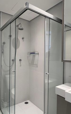 Studio à venda com 26m², 1 quarto e sem vaga Studio à venda com 26m², 1 quarto e sem vagaBanheiro