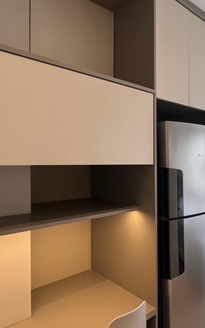 Studio à venda com 26m², 1 quarto e sem vaga Studio à venda com 26m², 1 quarto e sem vagaCozinha