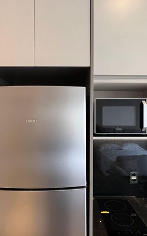 Studio à venda com 26m², 1 quarto e sem vaga Studio à venda com 26m², 1 quarto e sem vagaCozinha