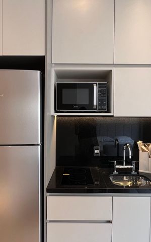 Studio à venda com 26m², 1 quarto e sem vaga Studio à venda com 26m², 1 quarto e sem vagaCozinha
