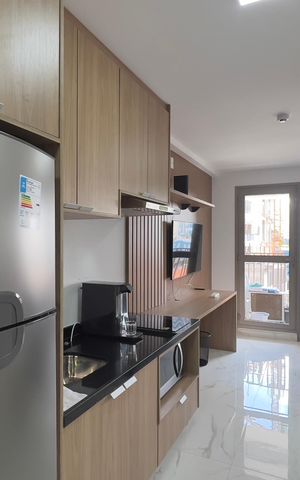 Studio à venda com 26m², 1 quarto e sem vaga Studio à venda com 26m², 1 quarto e sem vagaCozinha