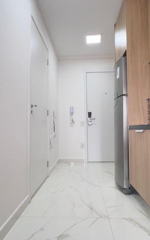Studio à venda com 26m², 1 quarto e sem vaga Studio à venda com 26m², 1 quarto e sem vagaCozinha