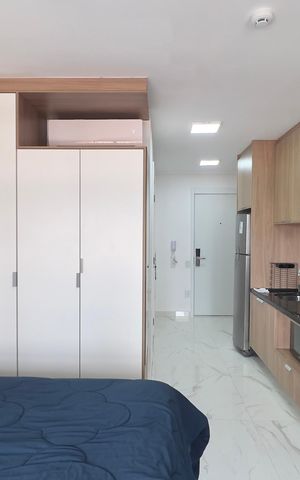 Studio à venda com 26m², 1 quarto e sem vaga Studio à venda com 26m², 1 quarto e sem vagaStudio