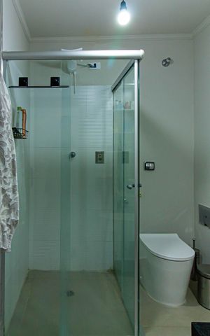 Apartamento à venda com 67m², 2 quartos e sem vaga Apartamento à venda com 67m², 2 quartos e sem vagaBanheiro da Suíte